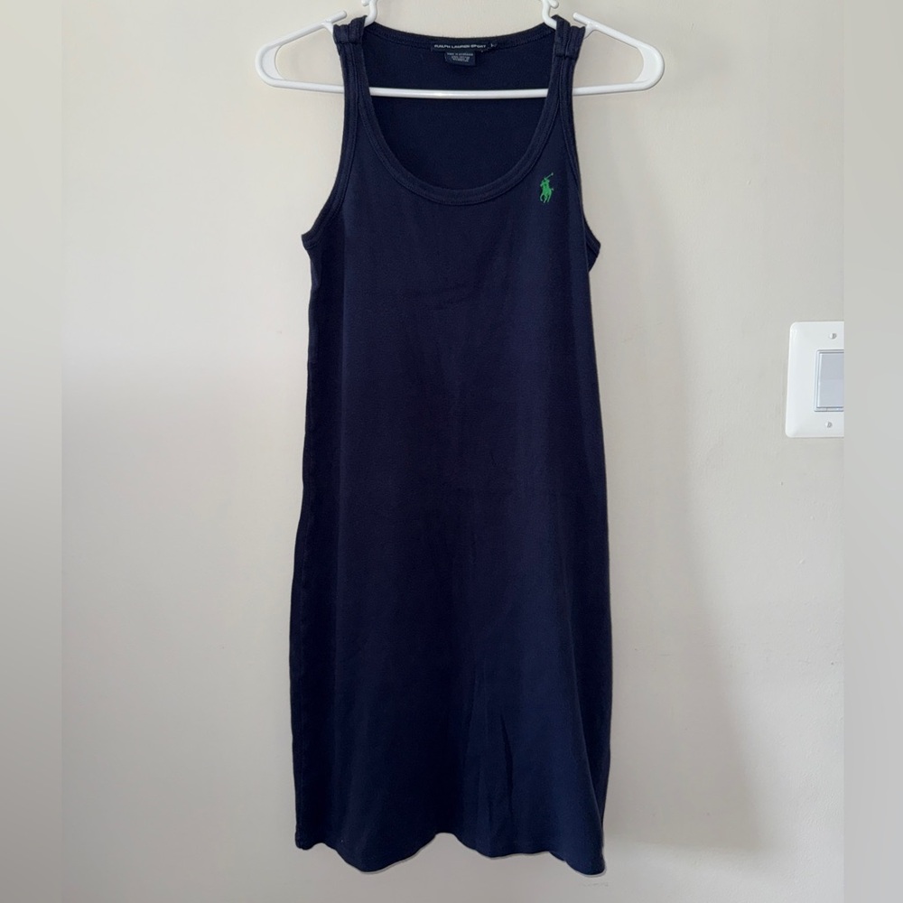 Ralph Lauren Sport vintage tank navy dress